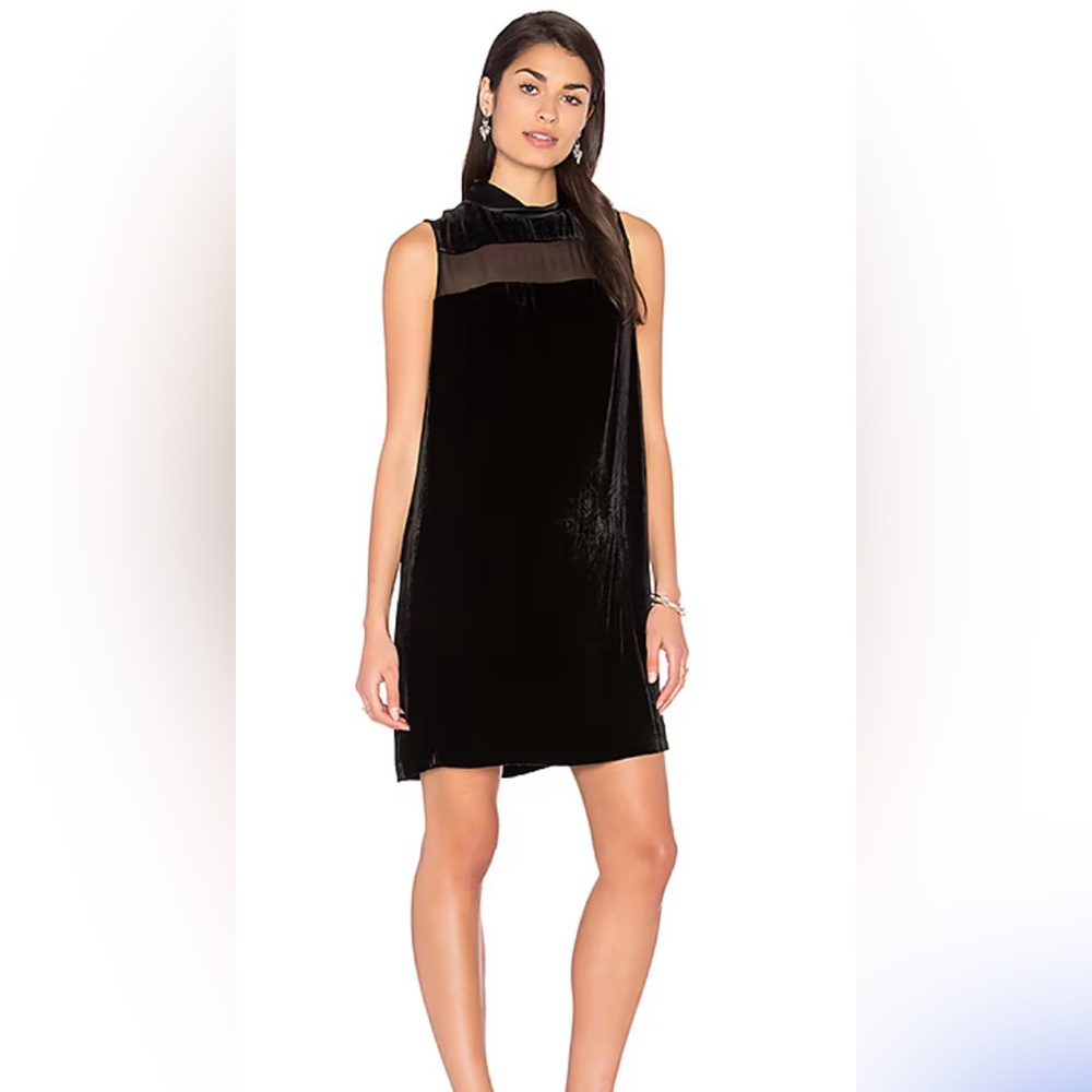 Rag & Bone Black Sheer Detail Top